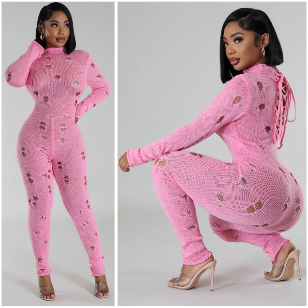 Pink Jumpsuit